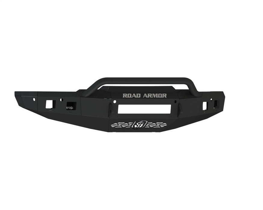Road Armor 4201F4B-NW Stealth Non-Winch Front Bumper; Pre-Runner Guard; Satin Black; - Truck Part Superstore