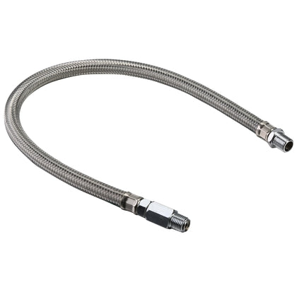 Bulldog Winch 42031 Leader Hose With Check Valve 3/8 Inch  X 20 Inch Stainless Braided Bulldog Winch - Truck Part Superstore