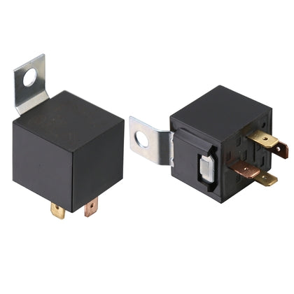 Bulldog Winch 42071 06A Relay For compressor Switching 4-Pin Black Sold Each Bulldog Winch - Truck Part Superstore