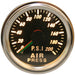 Bulldog Winch 42075B 0-200psi Air Pressure Gauge 2.0 Inch Dual Needle Mechanical Lighted Bulldog Winch - Truck Part Superstore