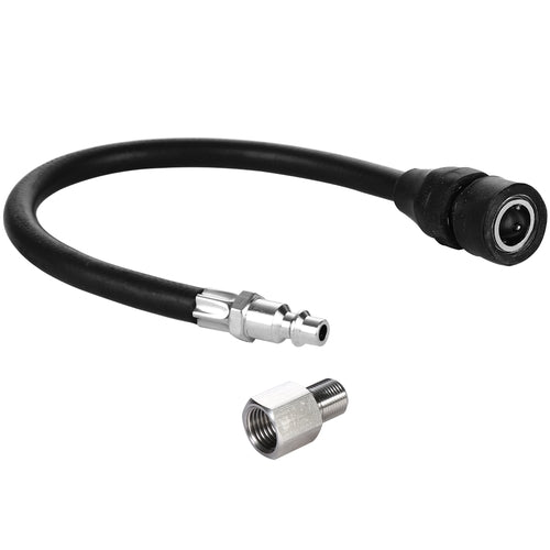 Bulldog Winch 42076 Adapter Hose for Part Number 41000 12 Inch Rubber to Style M Quick Connect Bulldog Winch - Truck Part Superstore