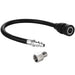 Bulldog Winch 42076 Adapter Hose for Part Number 41000 12 Inch Rubber to Style M Quick Connect Bulldog Winch - Truck Part Superstore