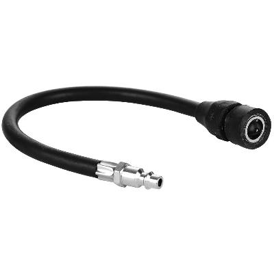 Bulldog Winch 42076 Adapter Hose for Part Number 41000 12 Inch Rubber to Style M Quick Connect Bulldog Winch - Truck Part Superstore