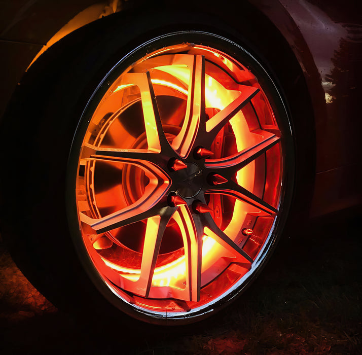 Oracle Lighting 4210-334 ColorSHIFT LED Illuminated Wheel Rings, No Remote, 15in. - Truck Part Superstore