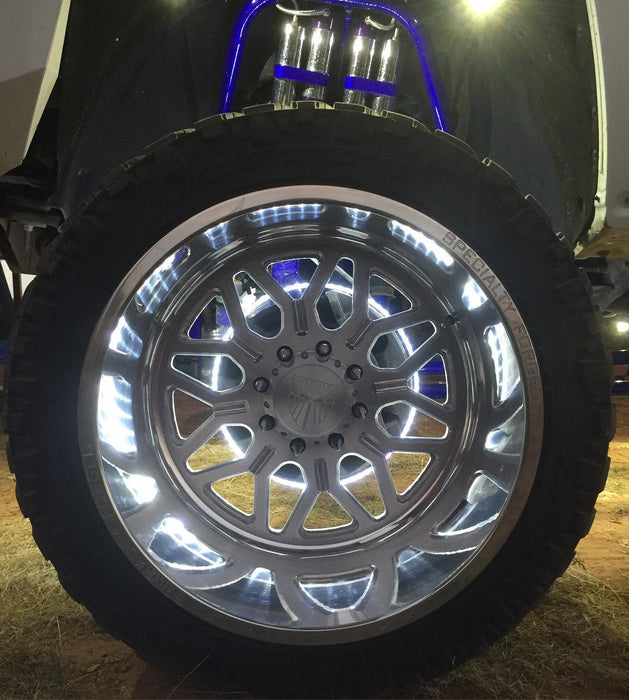Oracle Lighting 4210-334 ColorSHIFT LED Illuminated Wheel Rings, No Remote, 15in. - Truck Part Superstore