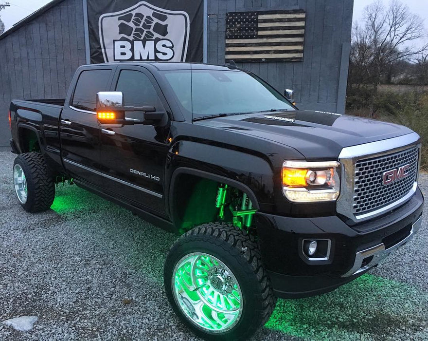 Oracle Lighting 4210-334 ColorSHIFT LED Illuminated Wheel Rings, No Remote, 15in. - Truck Part Superstore