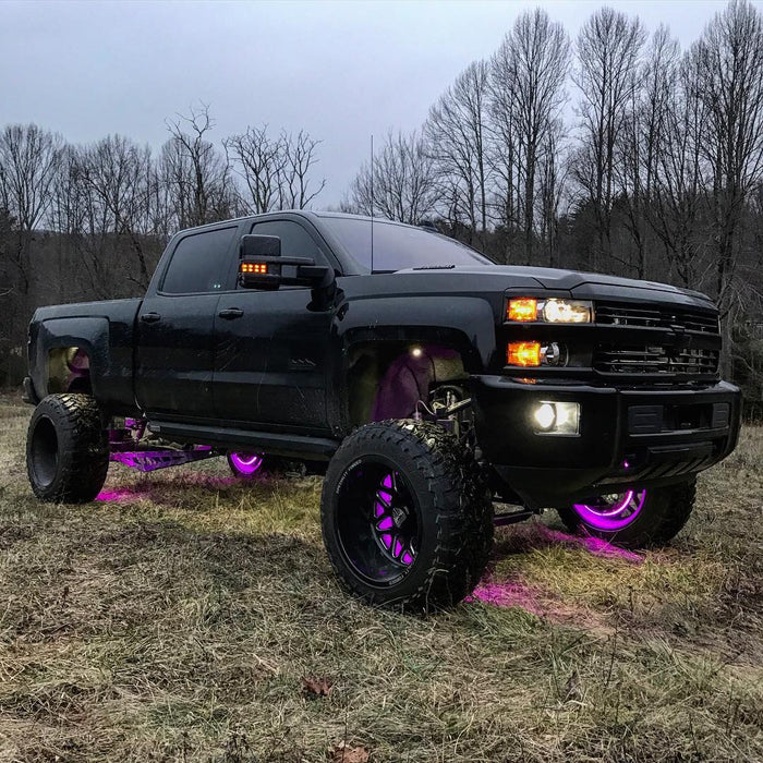 Oracle Lighting 4210-334 ColorSHIFT LED Illuminated Wheel Rings, No Remote, 15in. - Truck Part Superstore