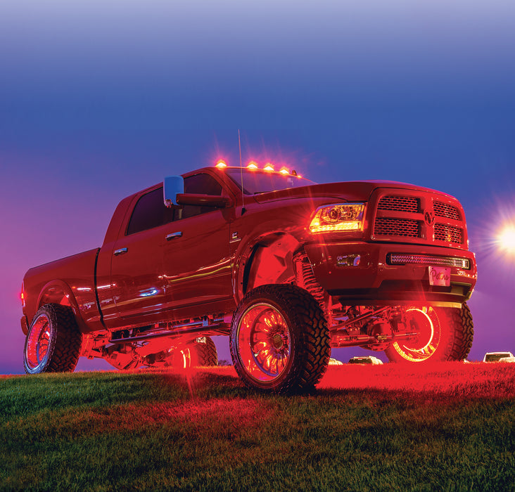 Oracle Lighting 4210-334 ColorSHIFT LED Illuminated Wheel Rings, No Remote, 15in. - Truck Part Superstore