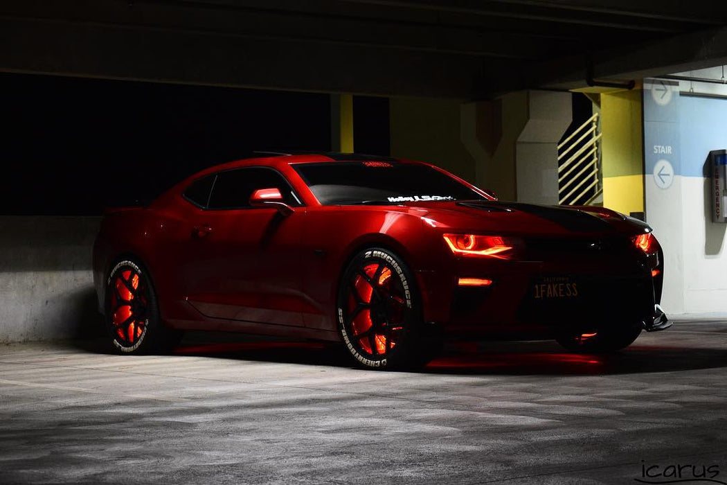 Oracle Lighting 4210-334 ColorSHIFT LED Illuminated Wheel Rings, No Remote, 15in. - Truck Part Superstore