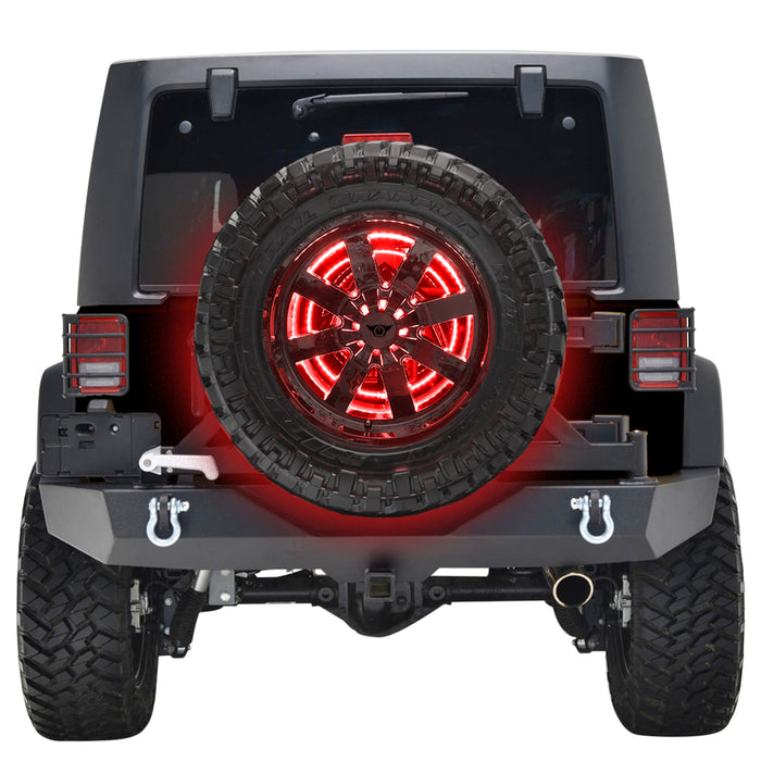 Oracle Lighting 4211-003 RED LED Illuminated Wheel Ring Brake Light - Truck Part Superstore