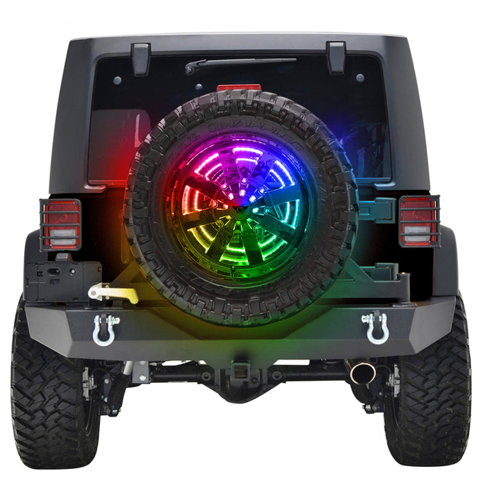 Oracle Lighting 4211-334 ColorSHIFT LED Illuminated Wheel Ring Brake Light, ColorSHIFT - No Controller - Truck Part Superstore