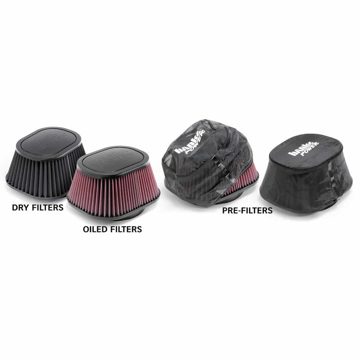 Banks Power 42132-D Ram-Air Intake Syst; Dry Filter-2001-04 Chevy 6.6L; LB7 - Truck Part Superstore