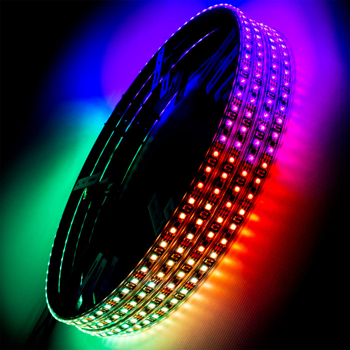 Oracle Lighting 4215-332 ColorSHIFT LED Illuminated Wheel Rings, Dynamic - Truck Part Superstore
