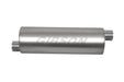 Gibson Performance Exhaust 421887 SFT Superflow Offset/Offset Round Muffler; Stainless - Truck Part Superstore