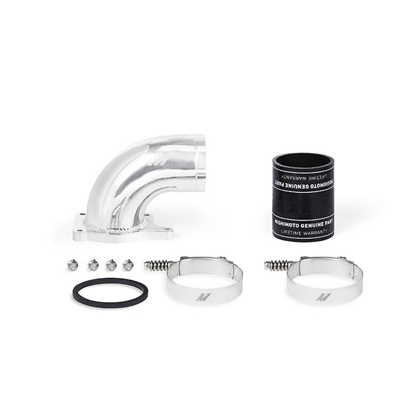 Mishimoto MMIE-F2D-03P Intake Elbow, fits Ford 6.0L Powerstroke 2003-2007 - Truck Part Superstore