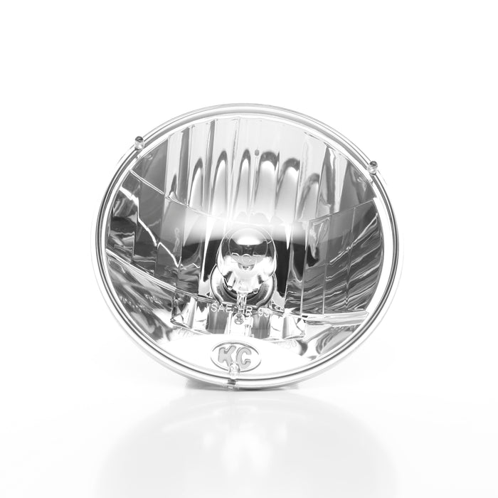 KC Hilites 42301 Headlight; 7in. Universal/Jeep TJ 97-06 H4 DOT Lexan 55/60w (pr) - Truck Part Superstore