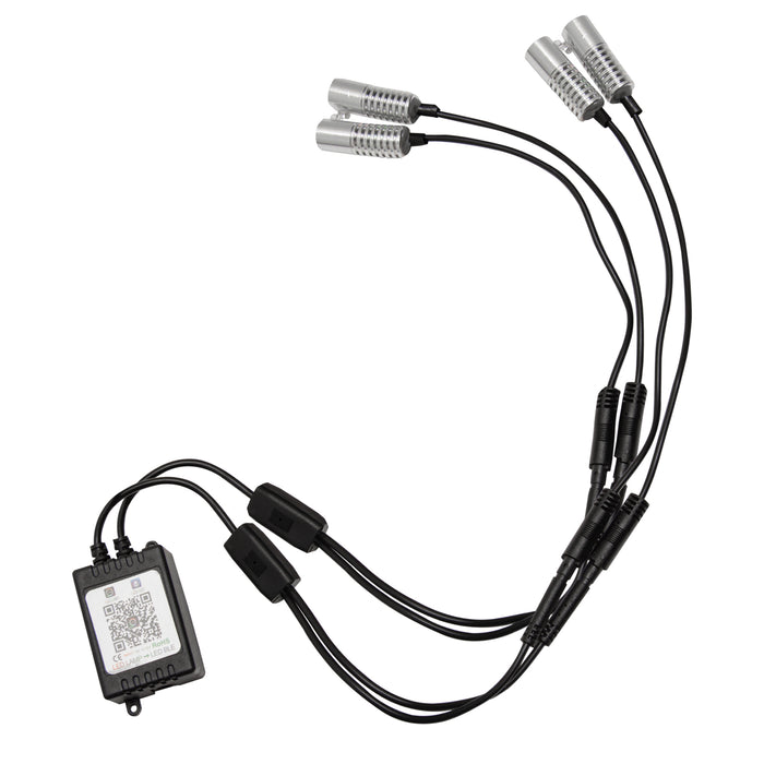 Oracle Lighting 4231-333-4 ColorSHIFT Fiber Optic Dash Kit, 4-PCS - Truck Part Superstore