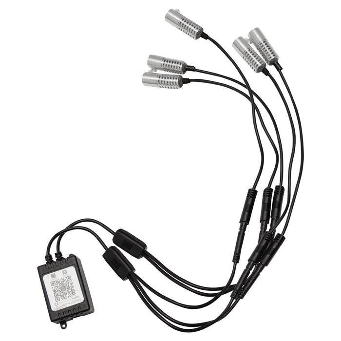 Oracle Lighting 4231-333-5 ColorSHIFT Fiber Optic Dash Kit, 5-PCS - Truck Part Superstore