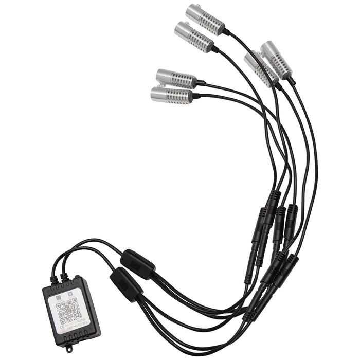 Oracle Lighting 4231-333-6 ColorSHIFT Fiber Optic Dash Kit, 6-PCS - Truck Part Superstore