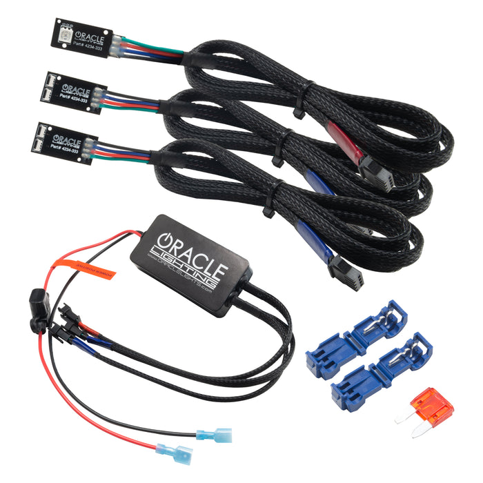Oracle Lighting 4234-333 ORACLE Lighting Dash Interior Ambient Lighting ColorSHIFT RGB Conversion Kit - Truck Part Superstore