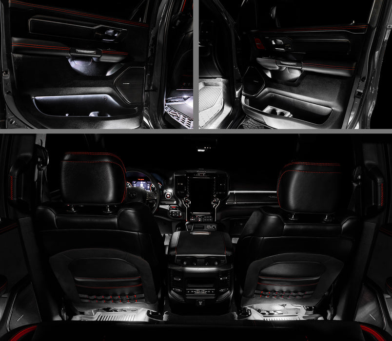 Oracle Lighting 4235-333 2019-2022 RAM Complete Interior Ambient Lighting ColorSHIFT RGB Conversion Kit - Truck Part Superstore