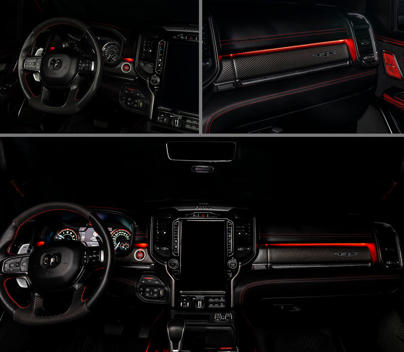 Oracle Lighting 4235-333 2019-2022 RAM Complete Interior Ambient Lighting ColorSHIFT RGB Conversion Kit - Truck Part Superstore