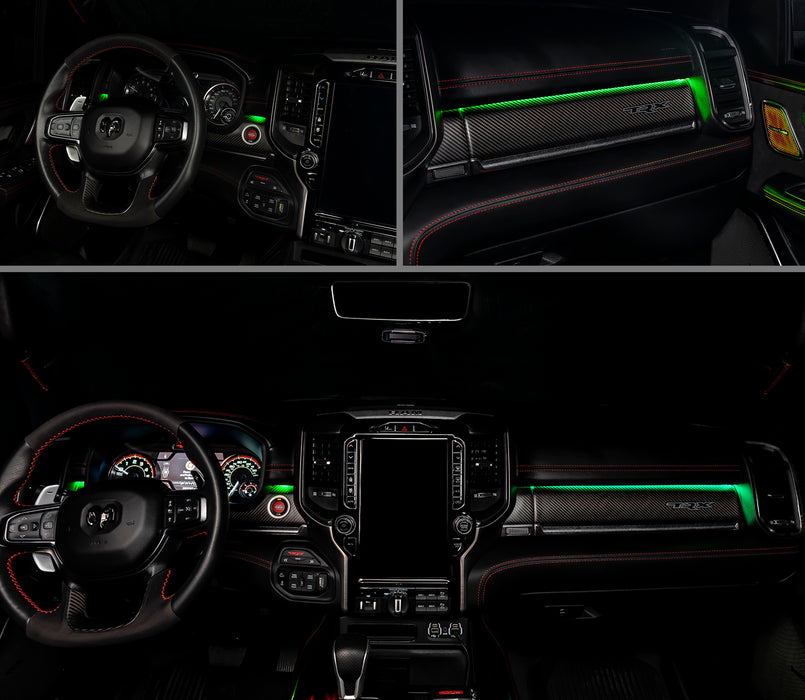 Oracle Lighting 4235-333 2019-2022 RAM Complete Interior Ambient Lighting ColorSHIFT RGB Conversion Kit - Truck Part Superstore