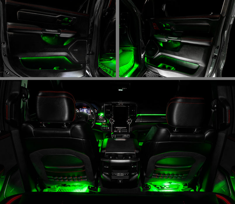 Oracle Lighting 4235-333 2019-2022 RAM Complete Interior Ambient Lighting ColorSHIFT RGB Conversion Kit - Truck Part Superstore