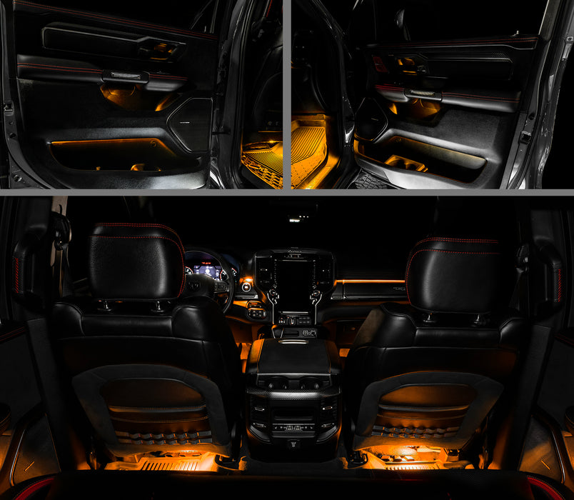 Oracle Lighting 4235-333 2019-2022 RAM Complete Interior Ambient Lighting ColorSHIFT RGB Conversion Kit - Truck Part Superstore