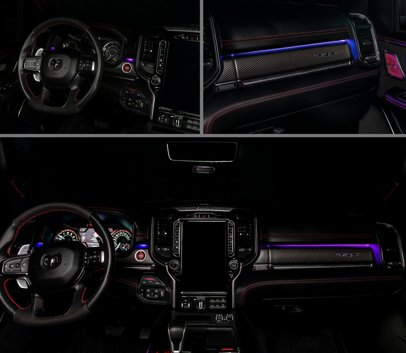 Oracle Lighting 4235-333 2019-2022 RAM Complete Interior Ambient Lighting ColorSHIFT RGB Conversion Kit - Truck Part Superstore