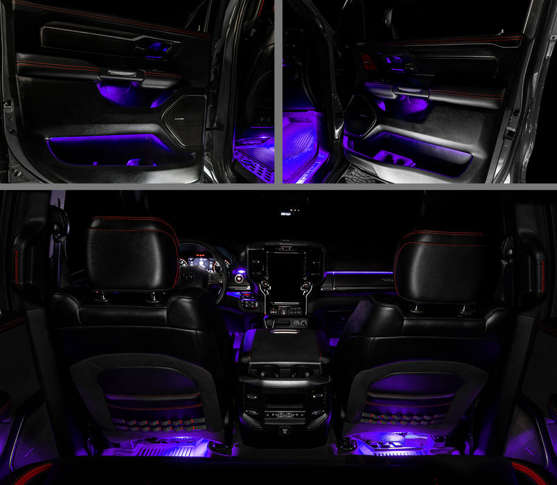 Oracle Lighting 4235-333 2019-2022 RAM Complete Interior Ambient Lighting ColorSHIFT RGB Conversion Kit - Truck Part Superstore