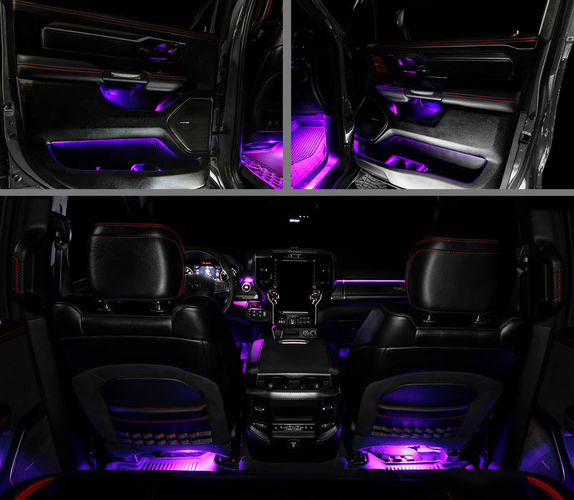 Oracle Lighting 4235-333 2019-2022 RAM Complete Interior Ambient Lighting ColorSHIFT RGB Conversion Kit - Truck Part Superstore