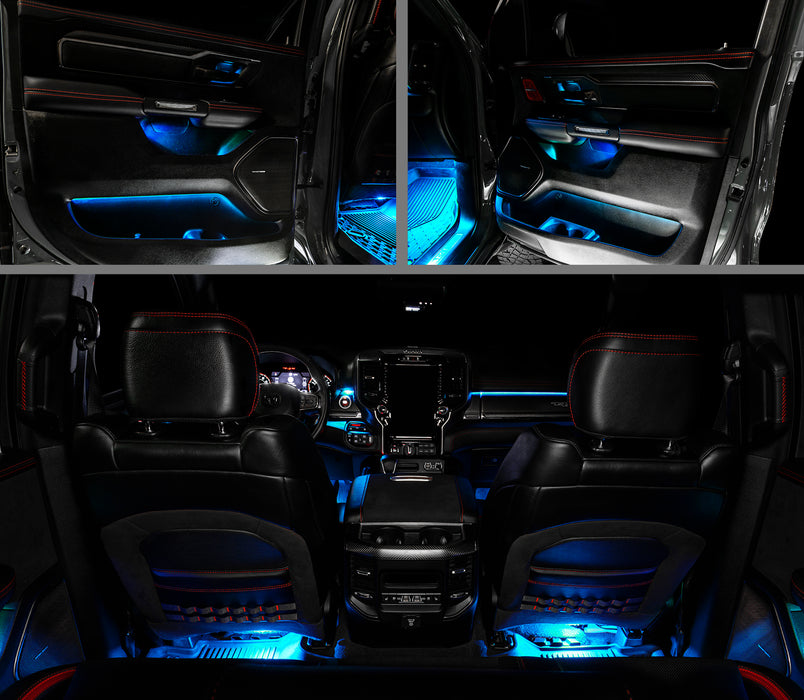 Oracle Lighting 4235-333 2019-2022 RAM Complete Interior Ambient Lighting ColorSHIFT RGB Conversion Kit - Truck Part Superstore