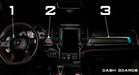 Oracle Lighting 4235-333 2019-2022 RAM Complete Interior Ambient Lighting ColorSHIFT RGB Conversion Kit - Truck Part Superstore