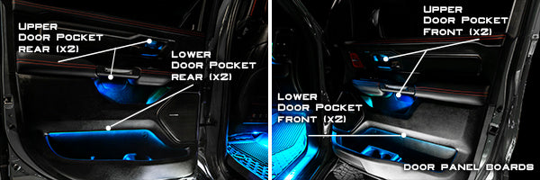 Oracle Lighting 4235-333 2019-2022 RAM Complete Interior Ambient Lighting ColorSHIFT RGB Conversion Kit - Truck Part Superstore