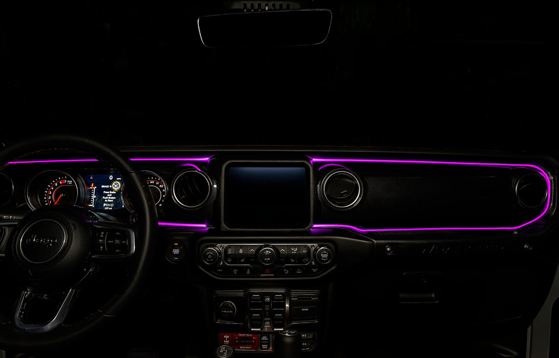 Oracle Lighting 4236-333 eep Wrangler JL/Gladiator JT ColorSHIFT Fiber Optic LED Interior Kit - Truck Part Superstore