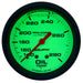 AutoMeter 4241 GAUGE; OIL TEMP; 2 5/8in.; 140-280deg.F; LIQUID FILLED MECH; GLOW IN DARK; ULTRA - Truck Part Superstore