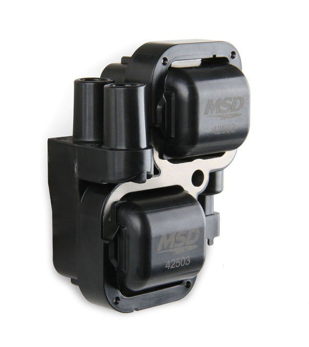 MSD 42503 Blaster Powersports Coil; Black; 49000 Volts; 160 mA Peak Output Current; - Truck Part Superstore