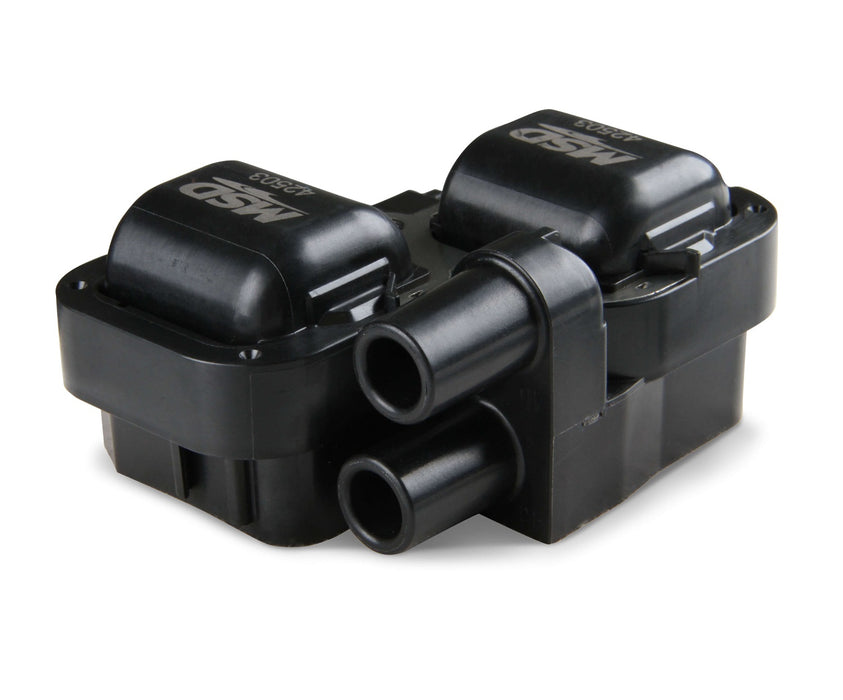 MSD 42503 Blaster Powersports Coil; Black; 49000 Volts; 160 mA Peak Output Current; - Truck Part Superstore