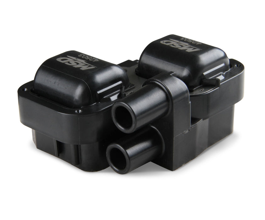 MSD 42503 Blaster Powersports Coil; Black; 49000 Volts; 160 mA Peak Output Current; - Truck Part Superstore