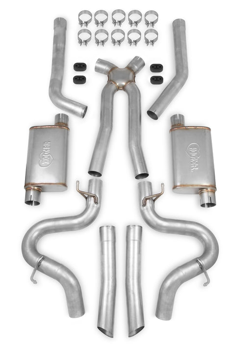 Hooker 70501363-RHKR Blackheart Header-Back Exhaust System - Truck Part Superstore