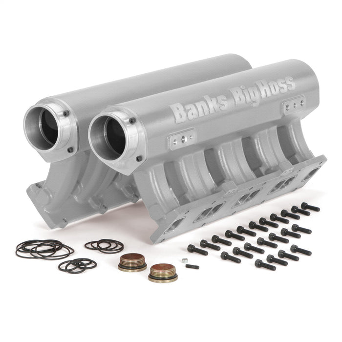 Banks Power 42737 Big Hoss Intake Manifold Syst-2001-15 GM 6.6L; Natural - Truck Part Superstore