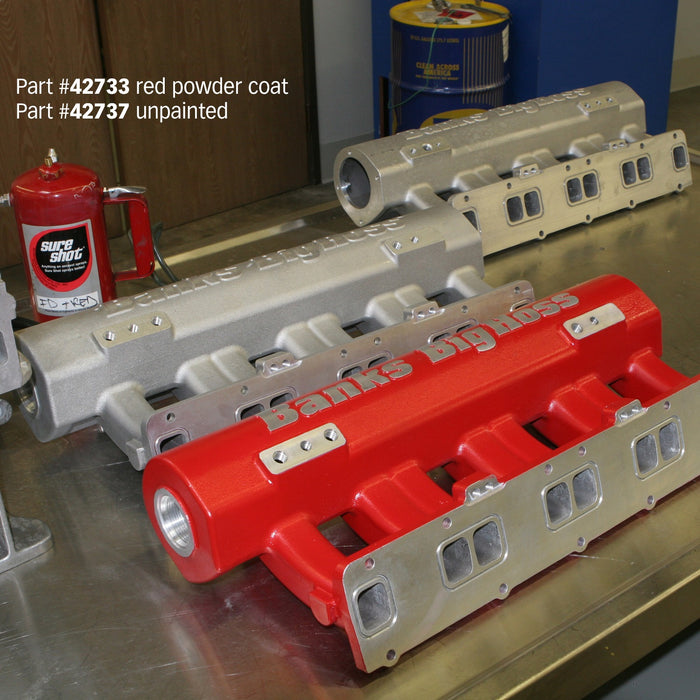 Banks Power 42737 Big Hoss Intake Manifold Syst-2001-15 GM 6.6L; Natural - Truck Part Superstore
