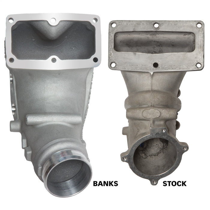 Banks Power 42788 Monster-Ram Intake System W/Fuel Line-2007-18 Dodge/RAM 6.7L; 3.5in.; Natural - Truck Part Superstore