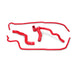 Mishimoto MMHOSE-MS3-10RD Silicone Radiator Hose Kit, fits Mazdaspeed3 2010-2013 - Truck Part Superstore