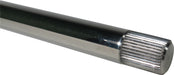 Borgeson 429285 Steering Shaft; 3/4-36 Splined; Polished Stainless;15.75in. Long 7/8 Spline Leng - Truck Part Superstore
