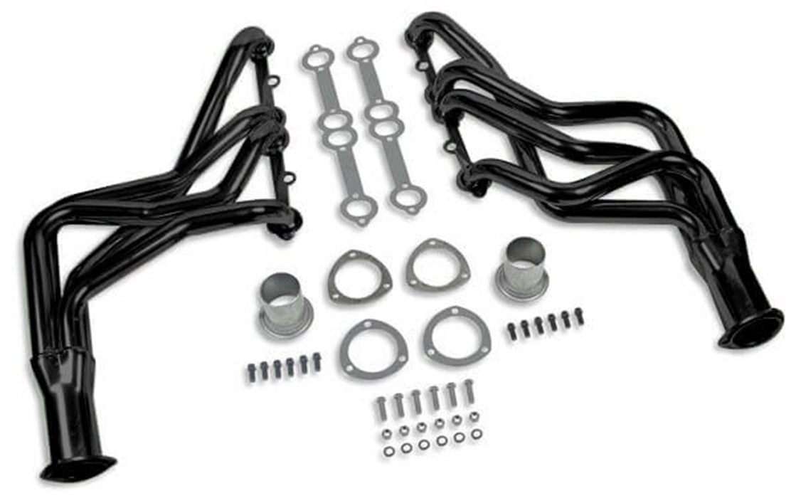 Flowtech 43000FLT Long Tube Headers; 1-5/8 in. Tube Size; 3 in. Collector; Black Finish; - Truck Part Superstore