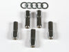Mr Gasket 4303G Lug Nut; Open End Chrome Plated; 1 3/8 in. Shank Length; 0.5 in. RH; 5 pc.; - Truck Part Superstore