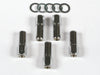Mr Gasket 4305 Lug Nut; Open End Chrome Plated; 1 in. Shank; 0.5 in. RH; 5 pc.; - Truck Part Superstore