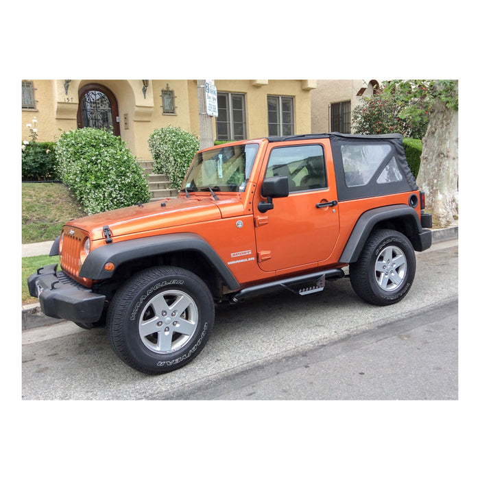 Luverne 430756 Baja Steps-Black Powder Coated SST - Truck Part Superstore